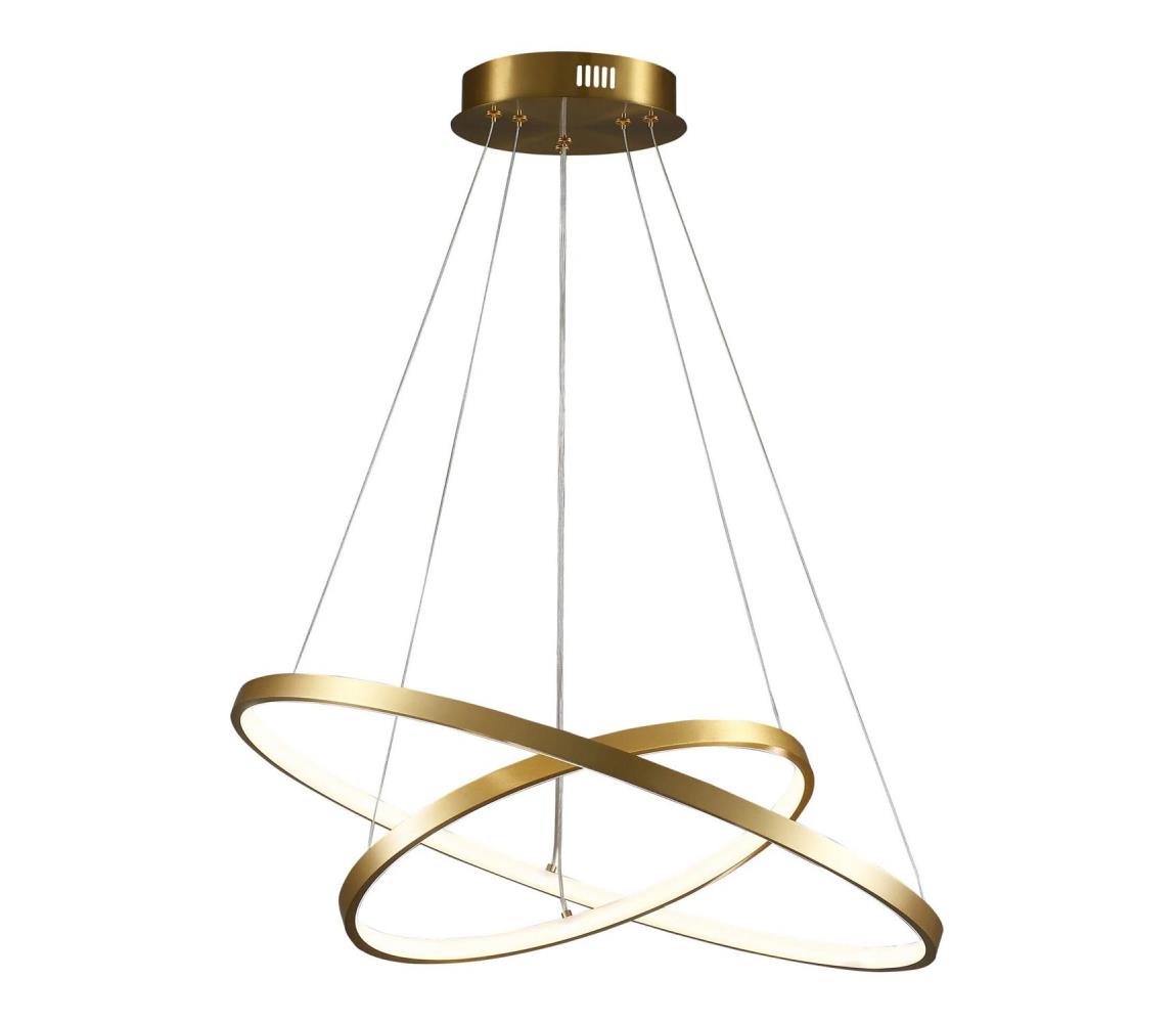 LED Żyrandol na lince LEA LED/35W/230V 4000K śr. 60 cm złoty