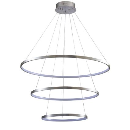 LED Żyrandol na lince LEA LED/60W/230V 4000K śr. 80 cm matowy chrom