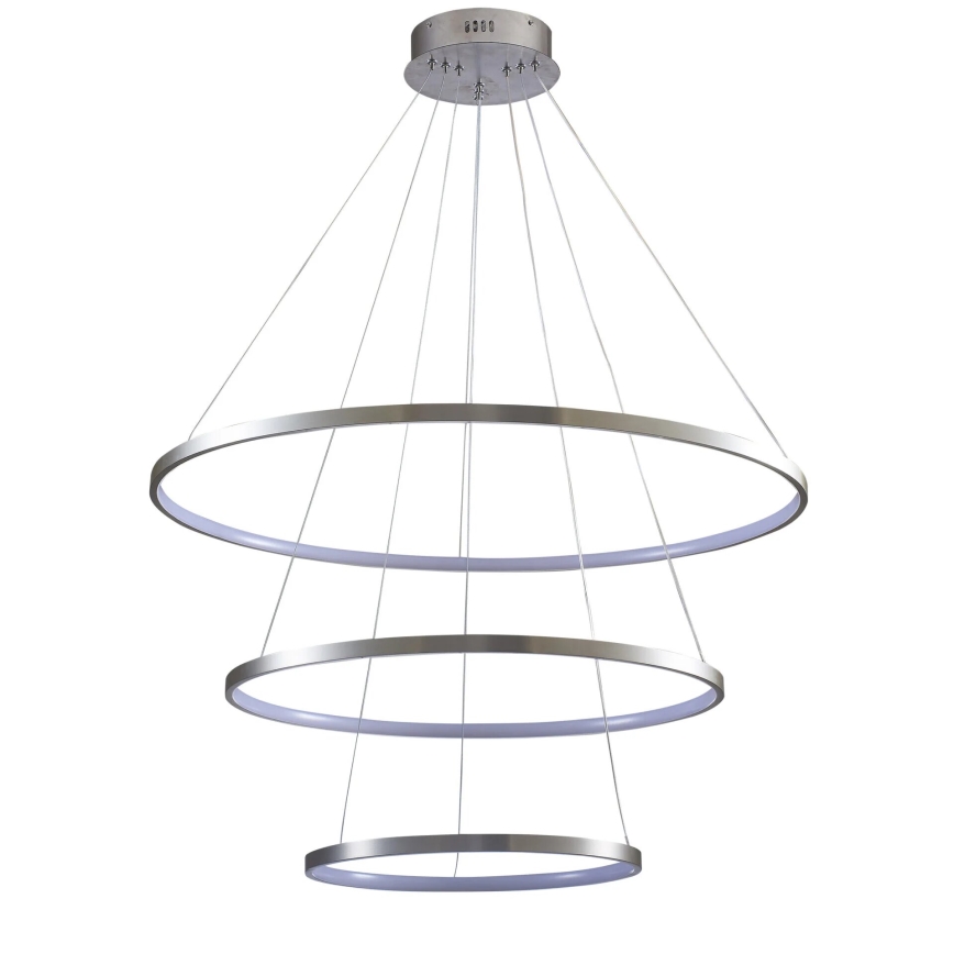 LED Żyrandol na lince LEA LED/60W/230V 4000K śr. 80 cm matowy chrom