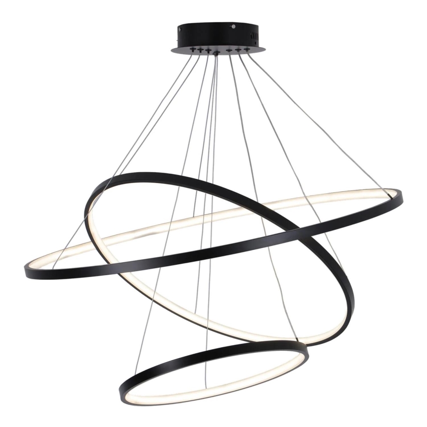 LED Żyrandol na lince LEA LED/60W/230V 4000K śr. 80 cm czarny