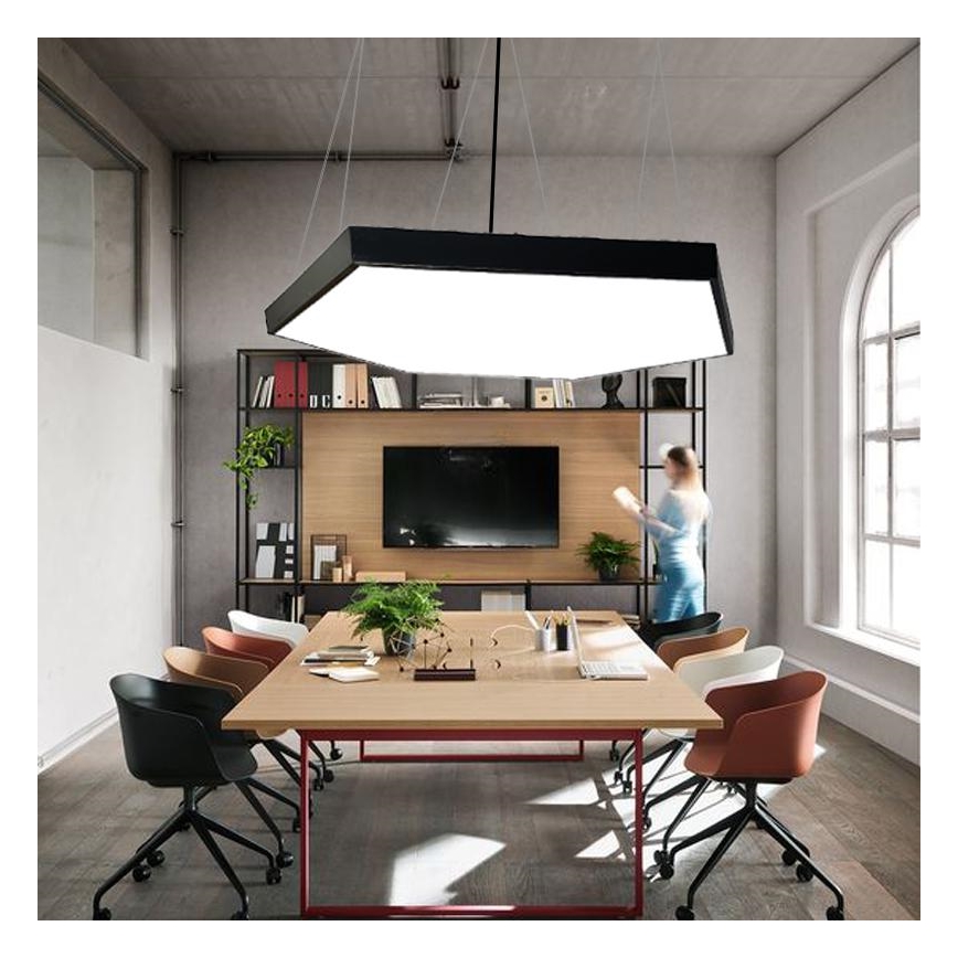 LED Żyrandol na lince LED/120W/230V 4000K śr. 120 cm