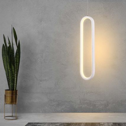 LED Żyrandol na lince LED/13W/230V 3000K biały
