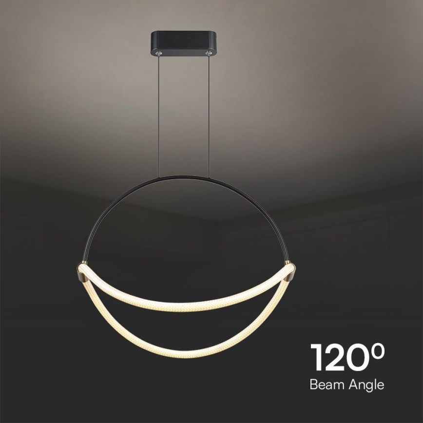 LED Żyrandol na lince LED/16W/230V 4000K śr. 50 cm