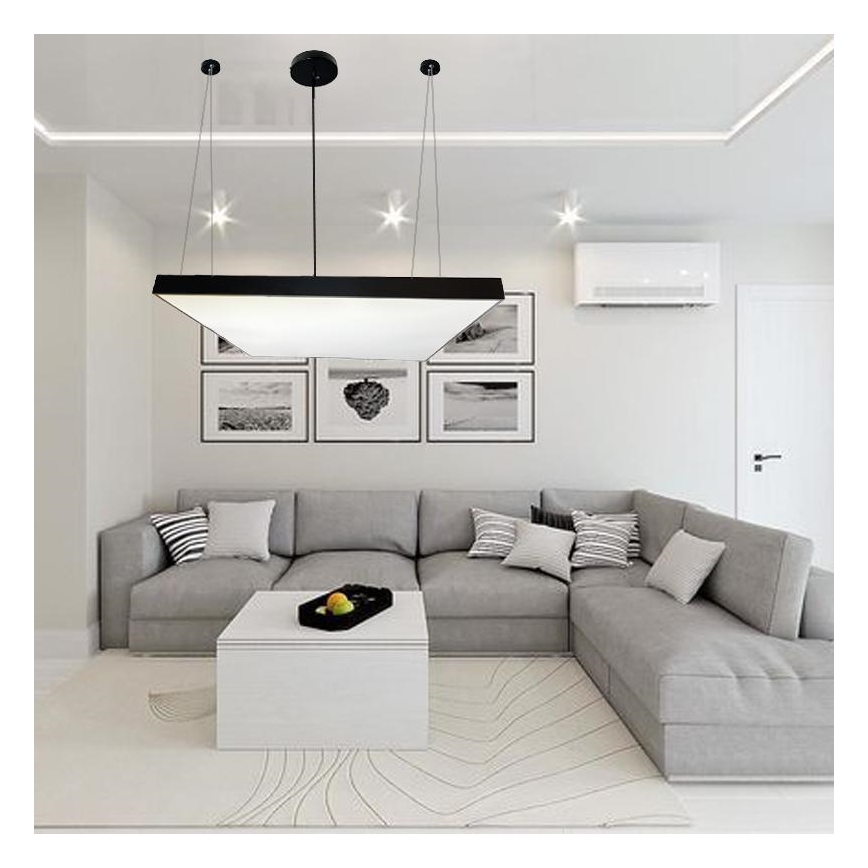 LED Żyrandol na lince LED/170W/230V 4000K 100x100 cm