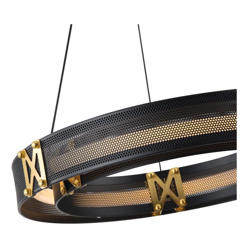 LED Żyrandol na lince LED/21W/230V 3000K 42x120 cm
