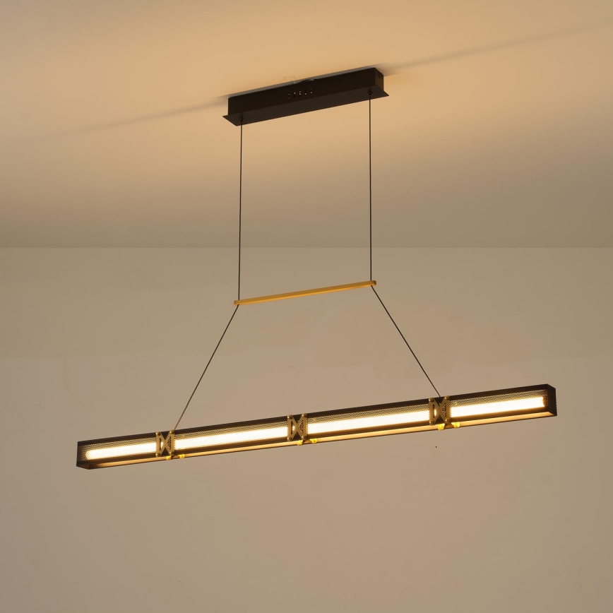 LED Żyrandol na lince LED/21W/230V 3000K 45x120 cm