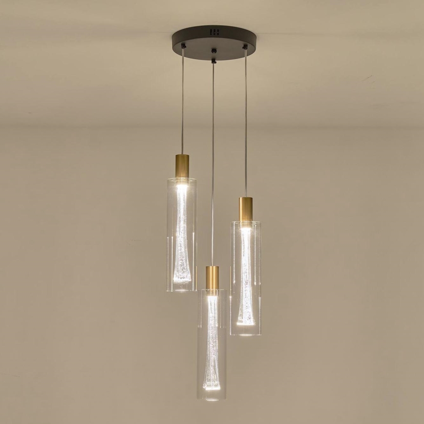LED Żyrandol na lince LED/21W/230V 3000K