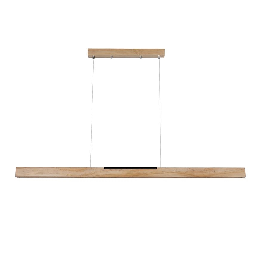 LED Żyrandol na lince LED/22W/230V 4000K 120 cm sosna/solidne drewno