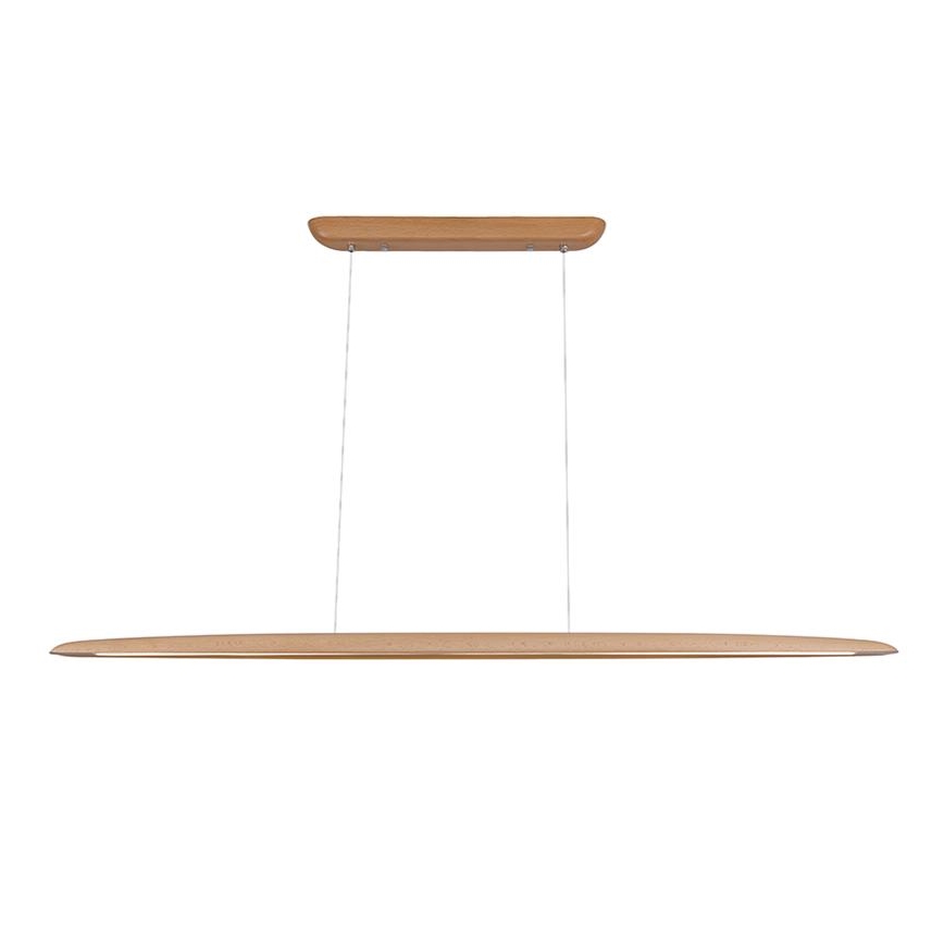 LED Żyrandol na lince LED/26W/230V 4000K 150 cm buk/solidne drewno