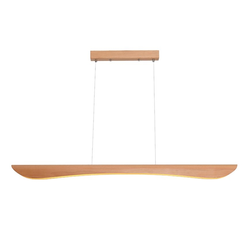 LED Żyrandol na lince LED/26W/230V 4000K 150 cm buk/solidne drewno