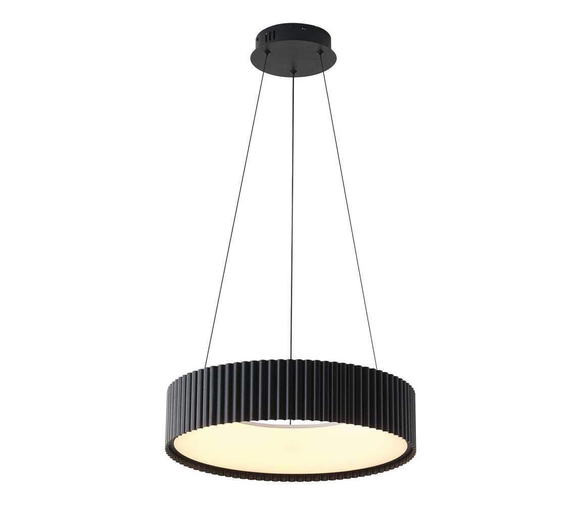 LED Żyrandol na lince LED/30W/230V 3000K czarny