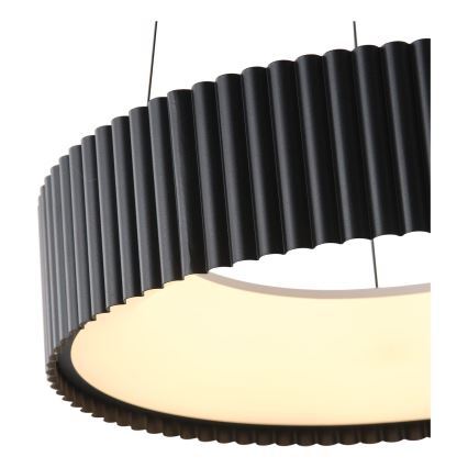 LED Żyrandol na lince LED/30W/230V 3000K czarny