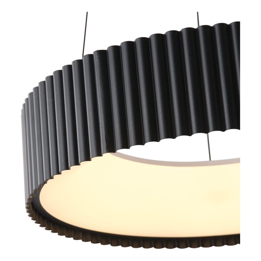 LED Żyrandol na lince LED/30W/230V 3000K czarny