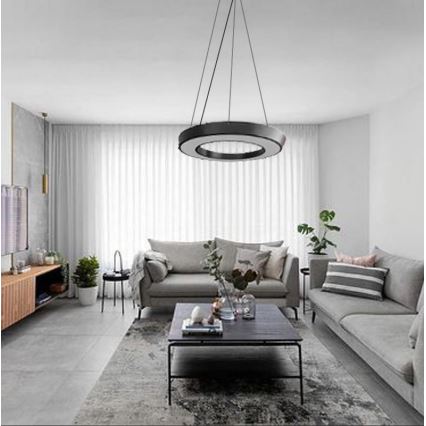 LED Żyrandol na lince LED/30W/230V 4000K śr. 60 cm