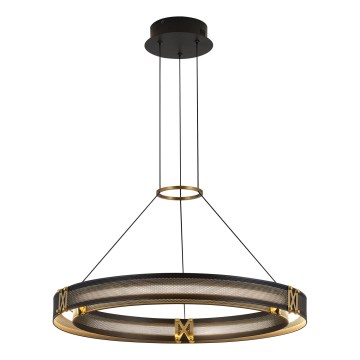 LED Żyrandol na lince LED/33W/230V 3000K 62x120 cm