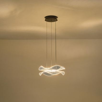 LED Żyrandol na lince LED/34W/230V 3000K