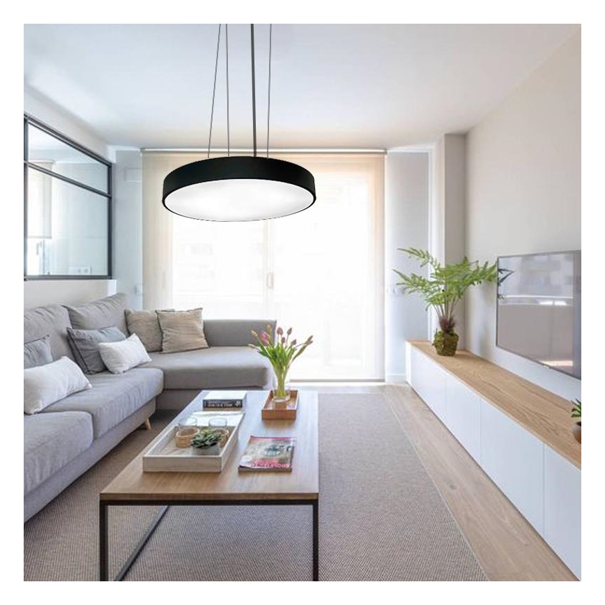 LED Żyrandol na lince LED/35W/230V 4000K śr. 60 cm