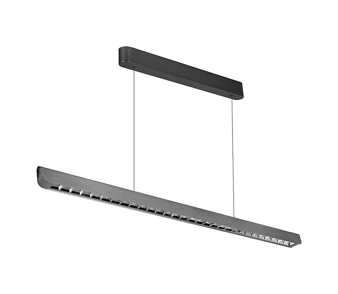 LED Żyrandol na lince LED/36W/230V 3000/4000/6400K antracyt