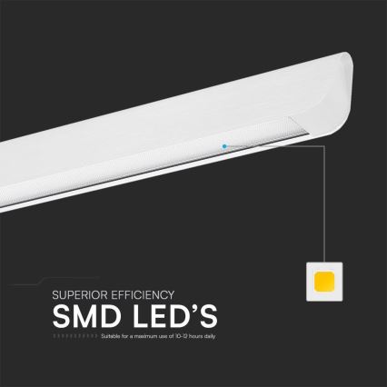 LED Żyrandol na lince LED/36W/230V 3000/4000/6400K białe