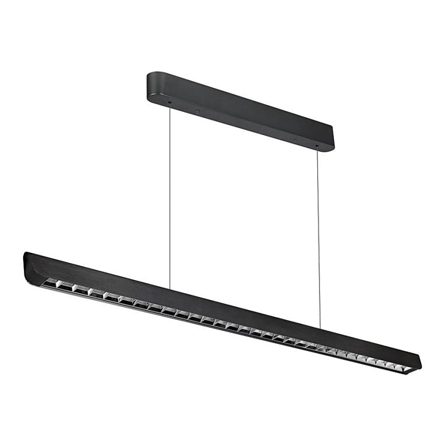 LED Żyrandol na lince LED/36W/230V 3000/4000/6400K czarny