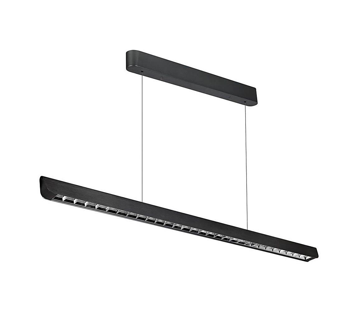 LED Żyrandol na lince LED/36W/230V 3000/4000/6400K czarny