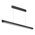 LED Żyrandol na lince LED/36W/230V 3000/4000/6400K czarny