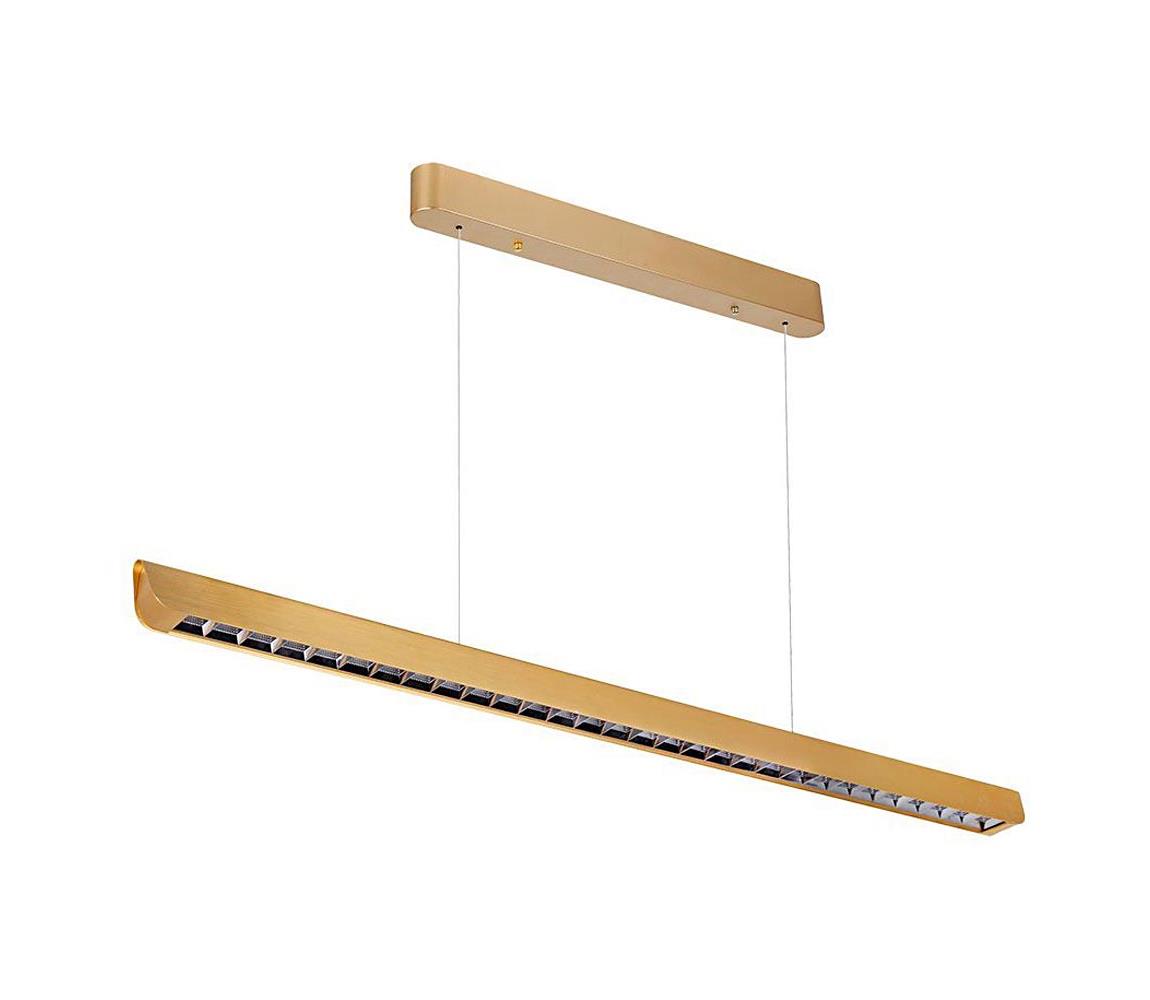 LED Żyrandol na lince LED/36W/230V 3000/4000/6400K złoty
