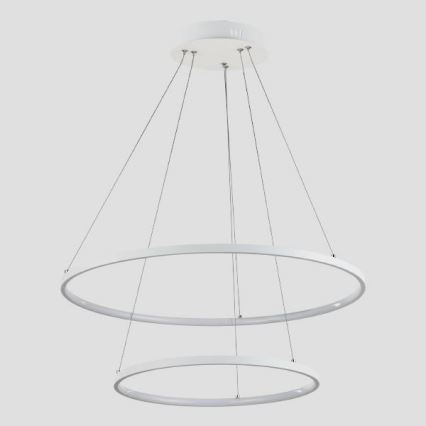 LED Żyrandol na lince LED/37W/230V 3000K biały