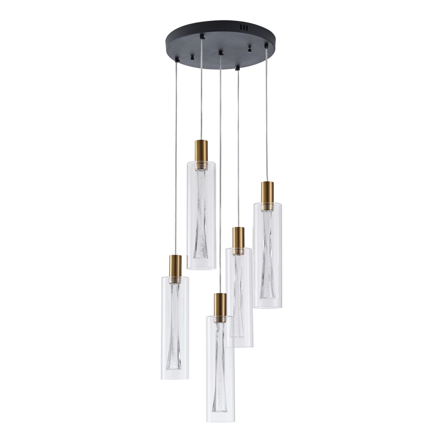 LED Żyrandol na lince LED/38W/230V 3000K