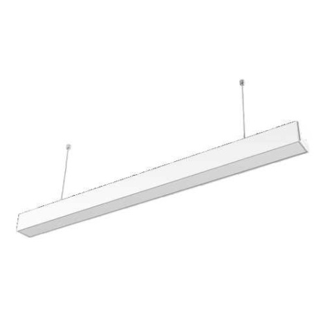 LED Żyrandol na lince LED/40W/230V 120cm biały