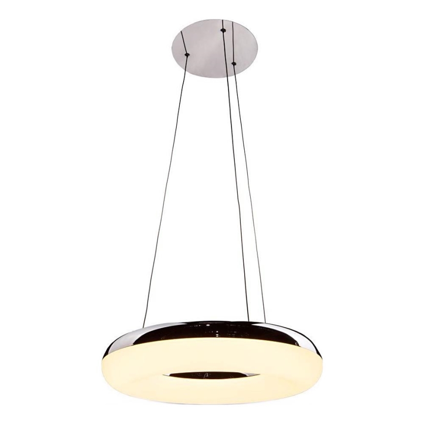 LED Żyrandol na lince LED/40W/230V 3000K śr. 40 cm chrom błyszczący