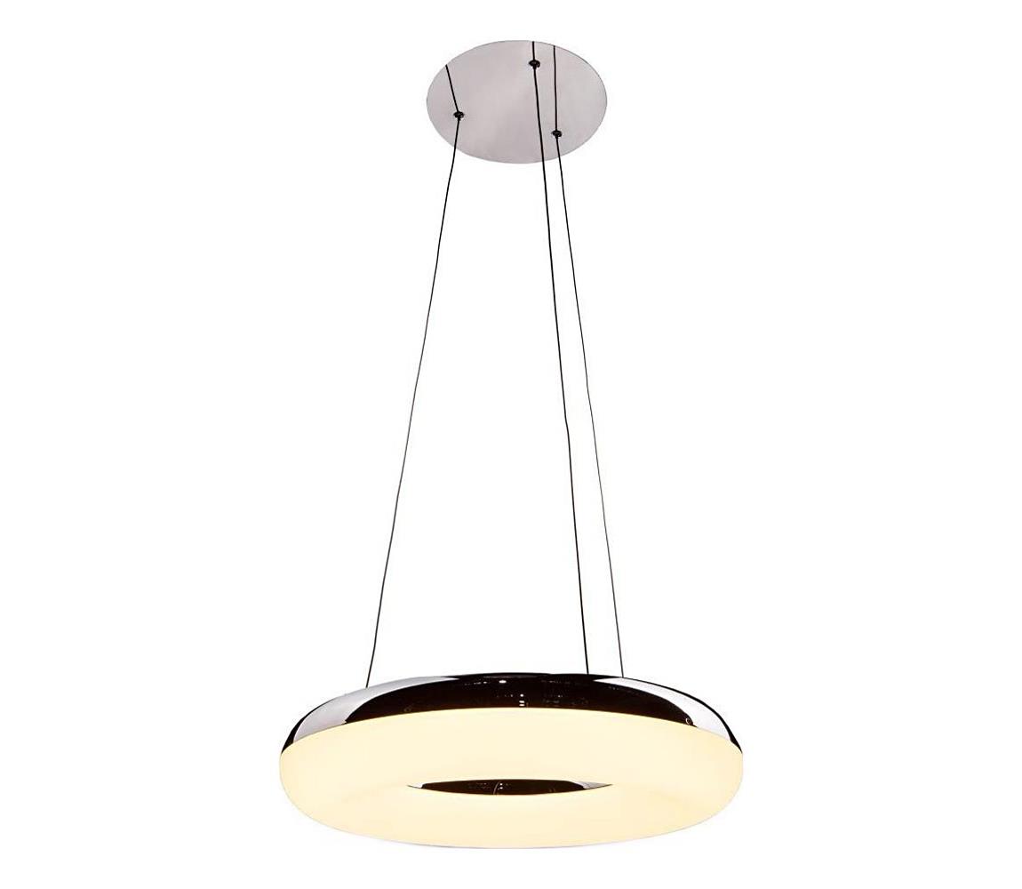 LED Żyrandol na lince LED/40W/230V 3000K śr. 40 cm chrom błyszczący