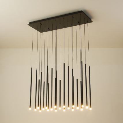 LED Żyrandol na lince LED/47W/230V 3000K