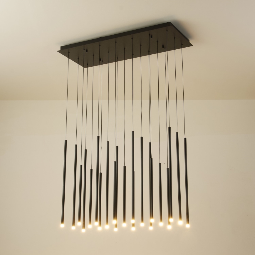 LED Żyrandol na lince LED/47W/230V 3000K