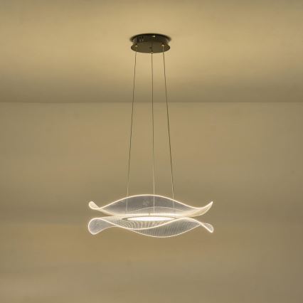 LED Żyrandol na lince LED/48W/230V 3000K