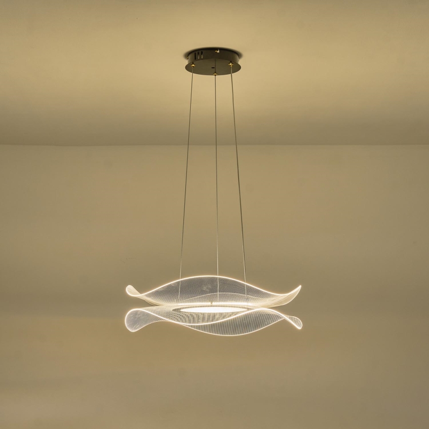 LED Żyrandol na lince LED/48W/230V 3000K