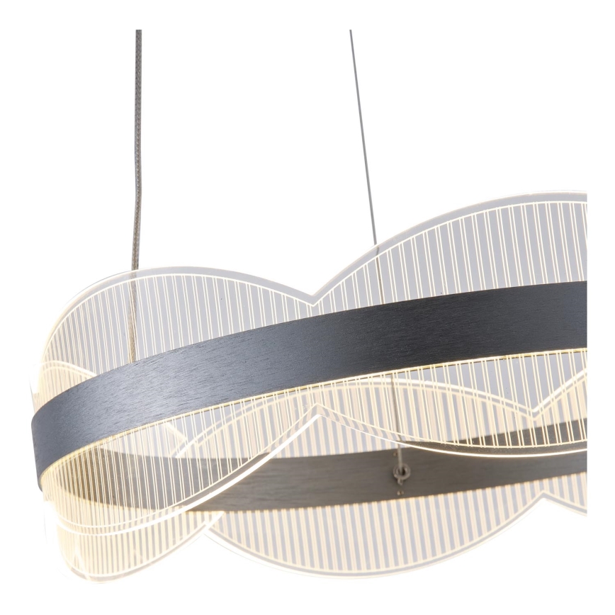 LED Żyrandol na lince LED/48W/230V 3000K