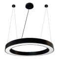 LED Żyrandol na lince LED/50W/230V 4000K śr. 100 cm czarny