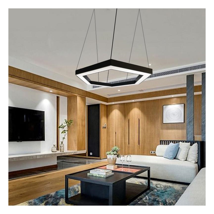 LED Żyrandol na lince LED/50W/230V 4000K śr. 100 cm