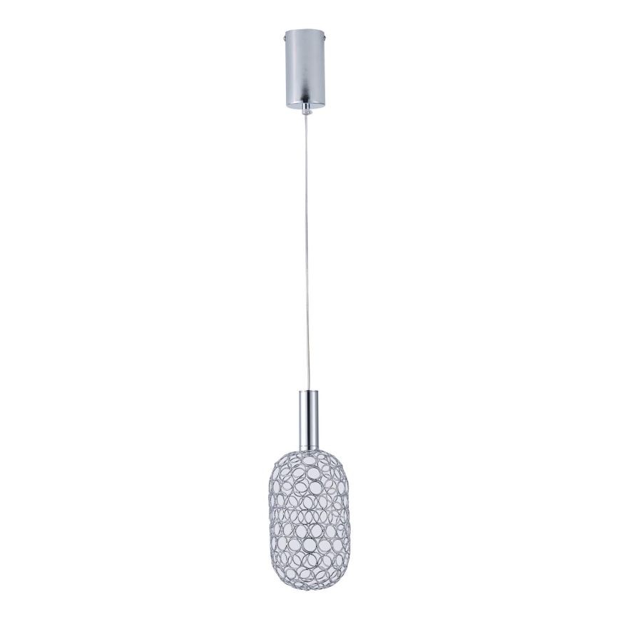 LED Żyrandol na lince LED/6,3W/230V 3000K chrom błyszczący śr. 20 cm
