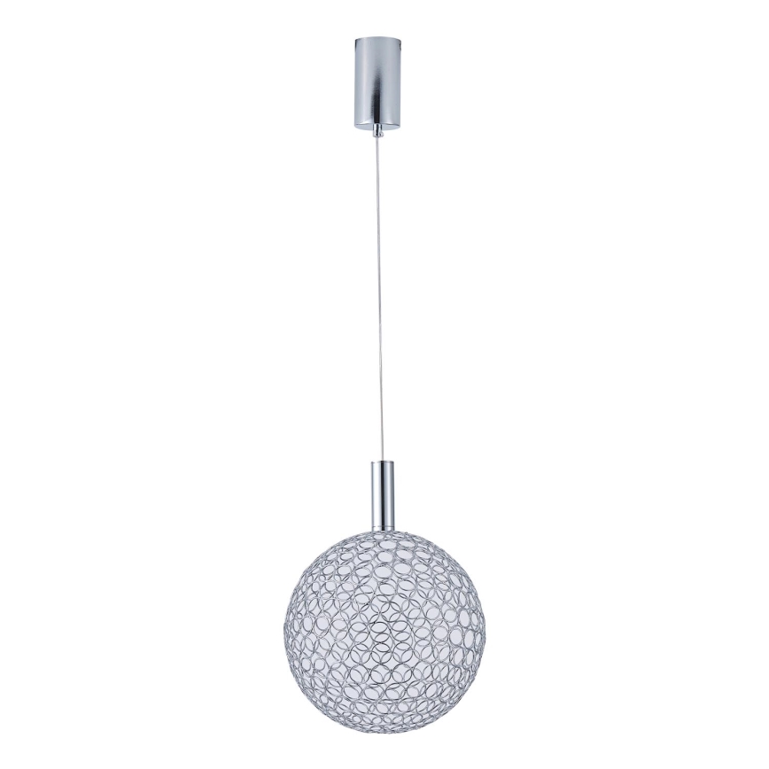 LED Żyrandol na lince LED/6,3W/230V 3000K chrom błyszczący śr. 20 cm