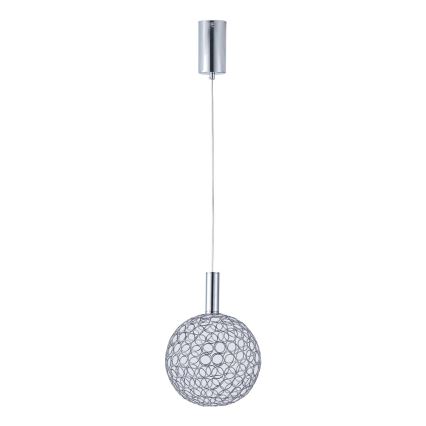 LED Żyrandol na lince LED/6,3W/230V 3000K chrom błyszczący śr. 25 cm