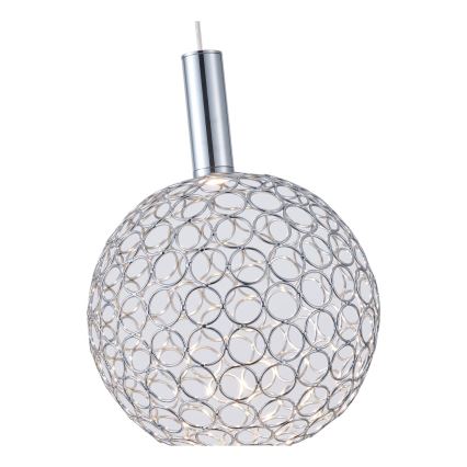 LED Żyrandol na lince LED/6,3W/230V 3000K złoty śr. 25 cm