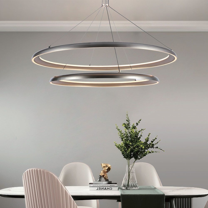 LED Żyrandol na lince LED/65W/230V 3000K