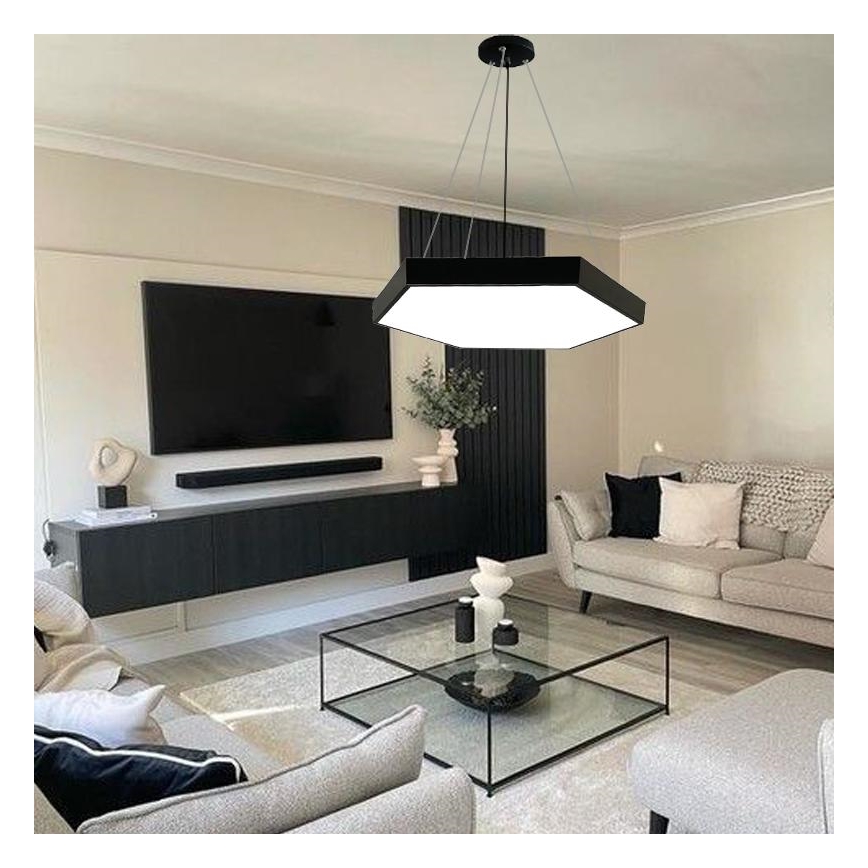 LED Żyrandol na lince LED/70W/230V 4000K śr. 80 cm