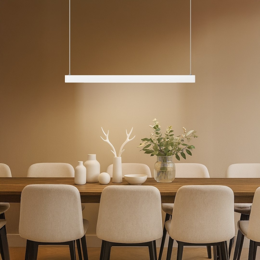 LED żyrandol na lince LINEA LED/36W/230V 3000/4000/5700K CRI 90 biały