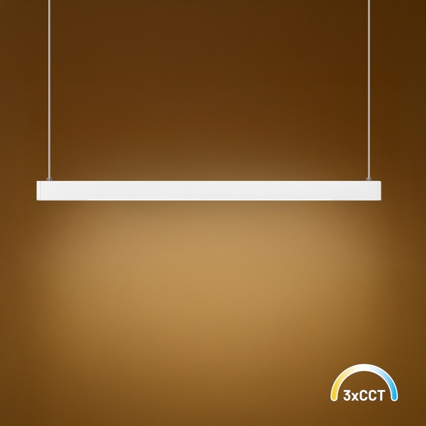 LED żyrandol na lince LINEA LED/36W/230V 3000/4000/5700K CRI 90 biały