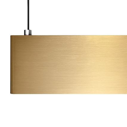 LED Žyrandol na lince LINEA LED/36W/230V 3000/4000/5700K CRI 90 złoty