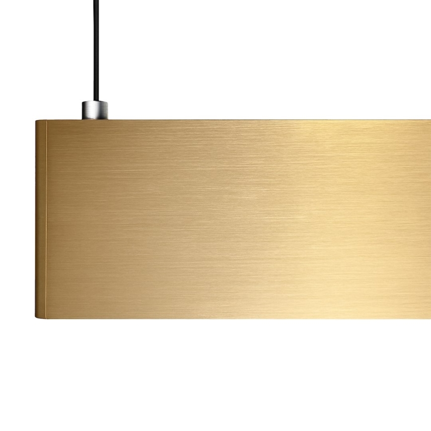 LED Žyrandol na lince LINEA LED/36W/230V 3000/4000/5700K CRI 90 złoty