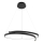 LED Żyrandol na lince LORENZO LED/35W/230V czarny